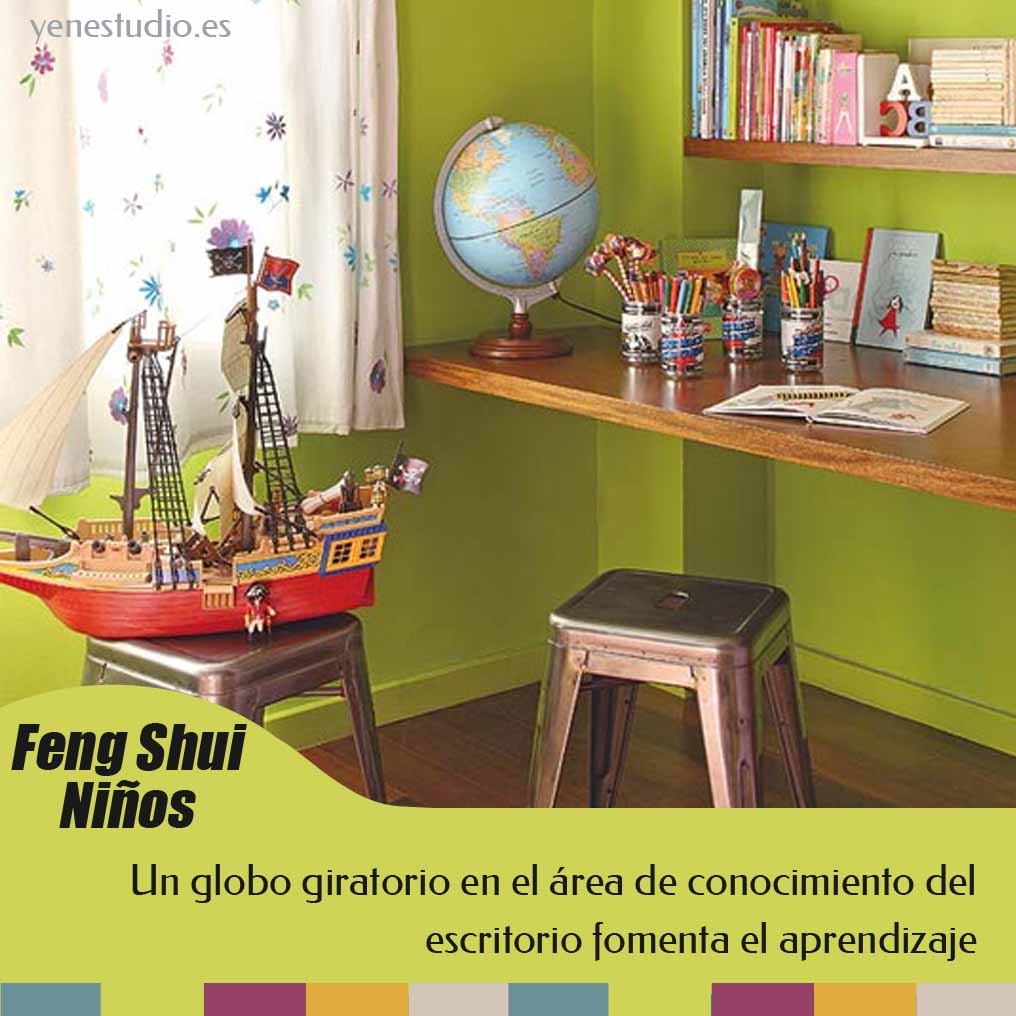 Feng Shui niños consejo estudio y aprendizaje