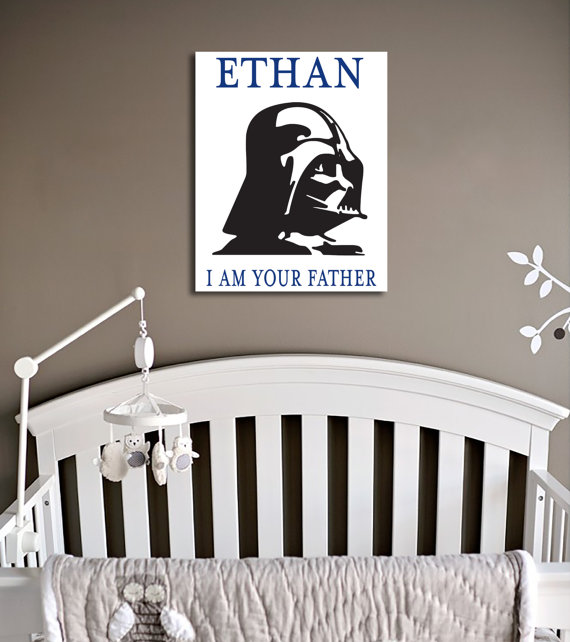 Stars Wars decoración pared i am your father
