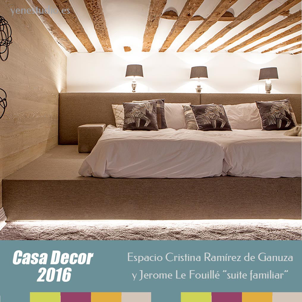 Suite Familiar Casa Decor 2016 Cristina Remirez y Jerome Le Fouillé